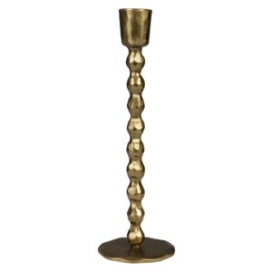 Talega Beaded Brass Stem Taper Holders by HomArt