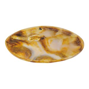 Round Tortoiseshell Tray by BIDKhome