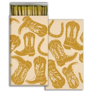 Kickin' Boots Matches Set of 6 by HomArt