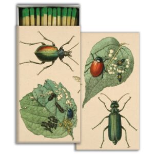 Munching Insects Matches Set of 6 by HomArt