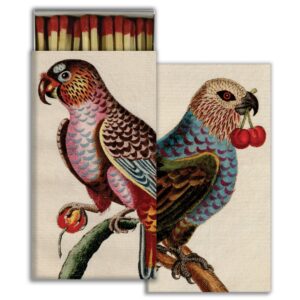 Birds with Cherries Matches Set of 6 by HomArt