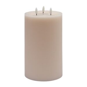 Large Pink 3-Wick Flameless Candle by BIDKhome