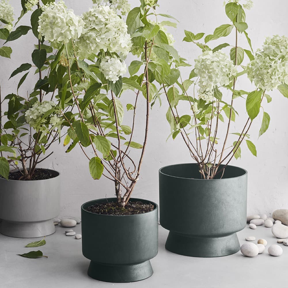 Recycled Flowerpot Ø11.8" green by Rosendahl - Image 3