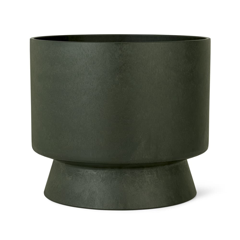 Recycled Flowerpot Ø11.8" green by Rosendahl