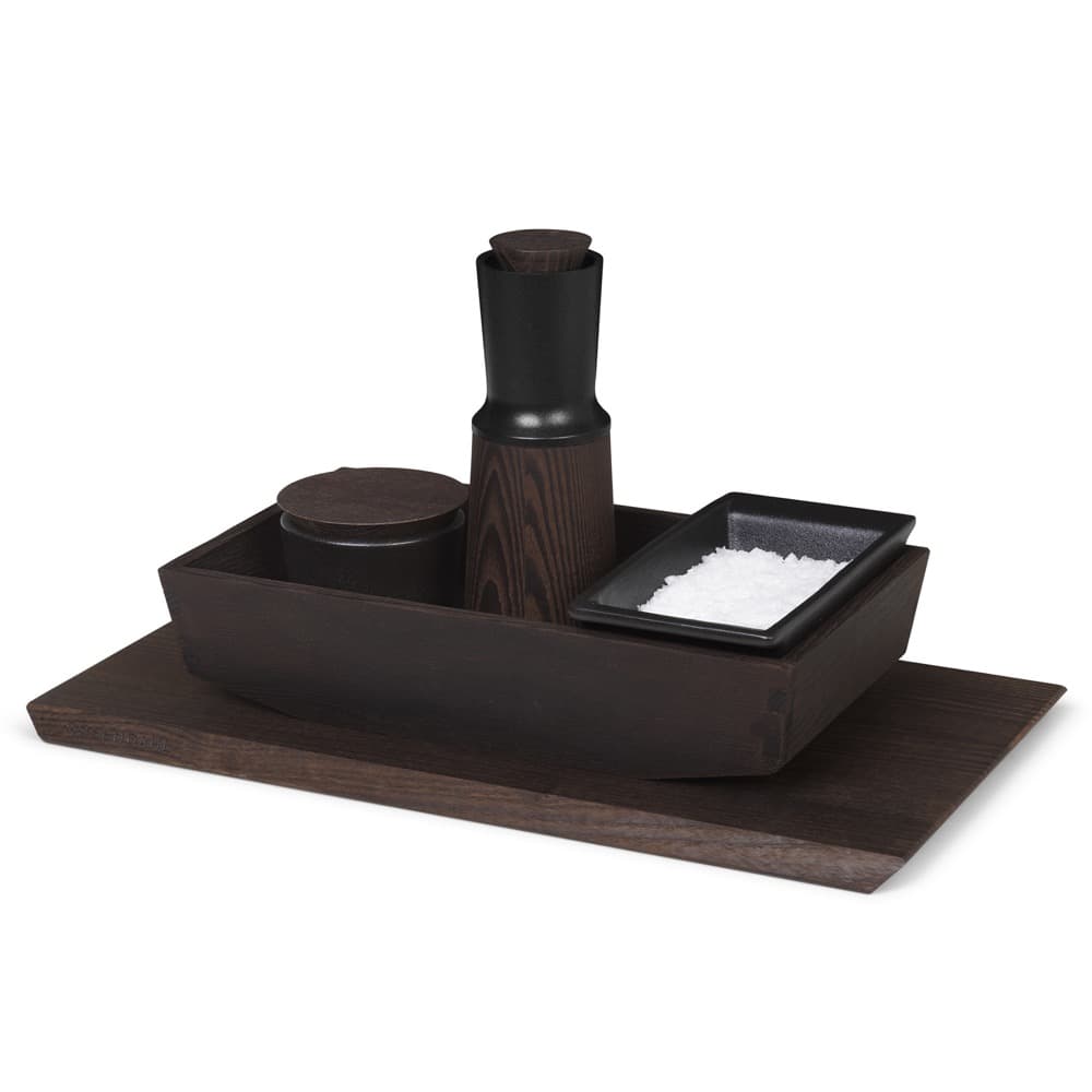 RÅ Condiment Caddy, Thermo Ash, H: 3" W: 12.6" D: 7.3" by Rosendahl - Image 5