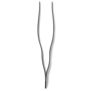 RÅ Kitchen Tongs, Gunmetal, H: 12.6" by Rosendahl