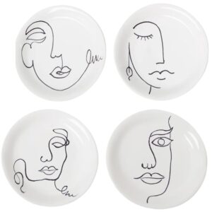 Lucia Canape Plates Set of 4 by Abigails