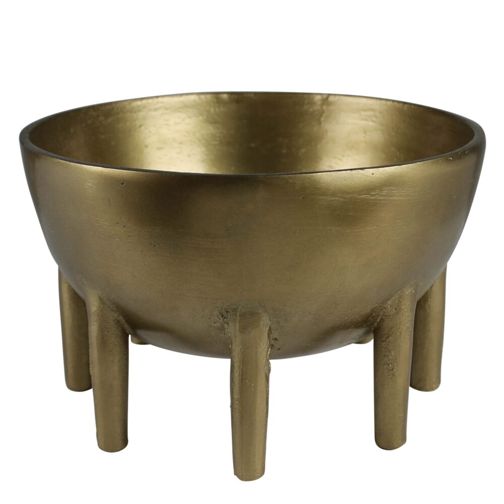 Kraken Brass Bowl with Eight Legs by HomArt - Image 2