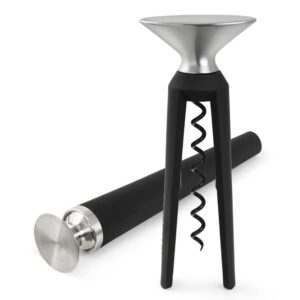 GC Bottle Opener And Corkscrew Black/Steel by Rosendahl