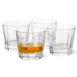 GC Tumbler Design Erik Bagger Clear 4 Pcs H: 3.3" Ø: 3.5" 9.1 oz by Rosendahl