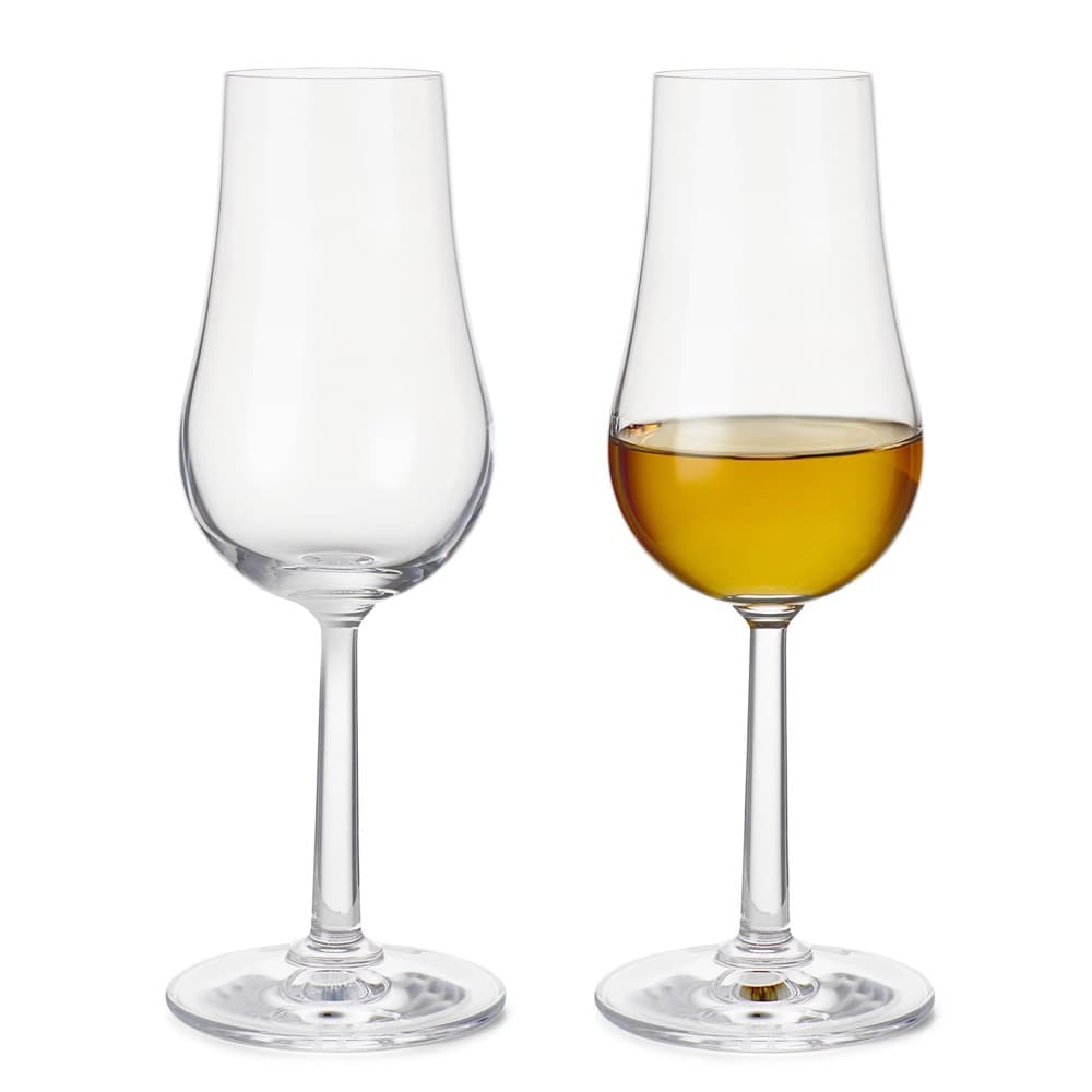 GC Spirit Glass Clear 2 Pcs H: 4.5" Ø: 2.8" 8.1 oz by Rosendahl