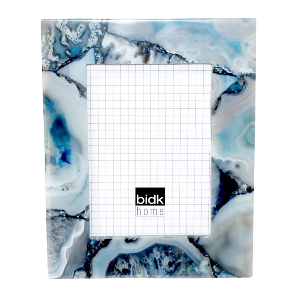 Blue Agate 5 x 7 Photo Frame by BIDKhome