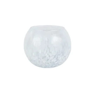 Nuvola White Small Round Vase by Vietri