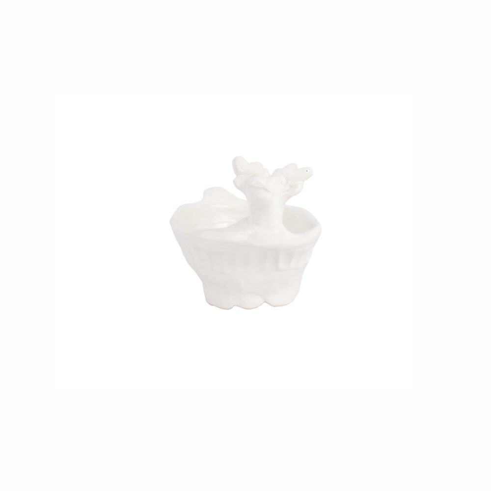 Pietra Natale Figural Deer Condiment Bowl by VIETRI