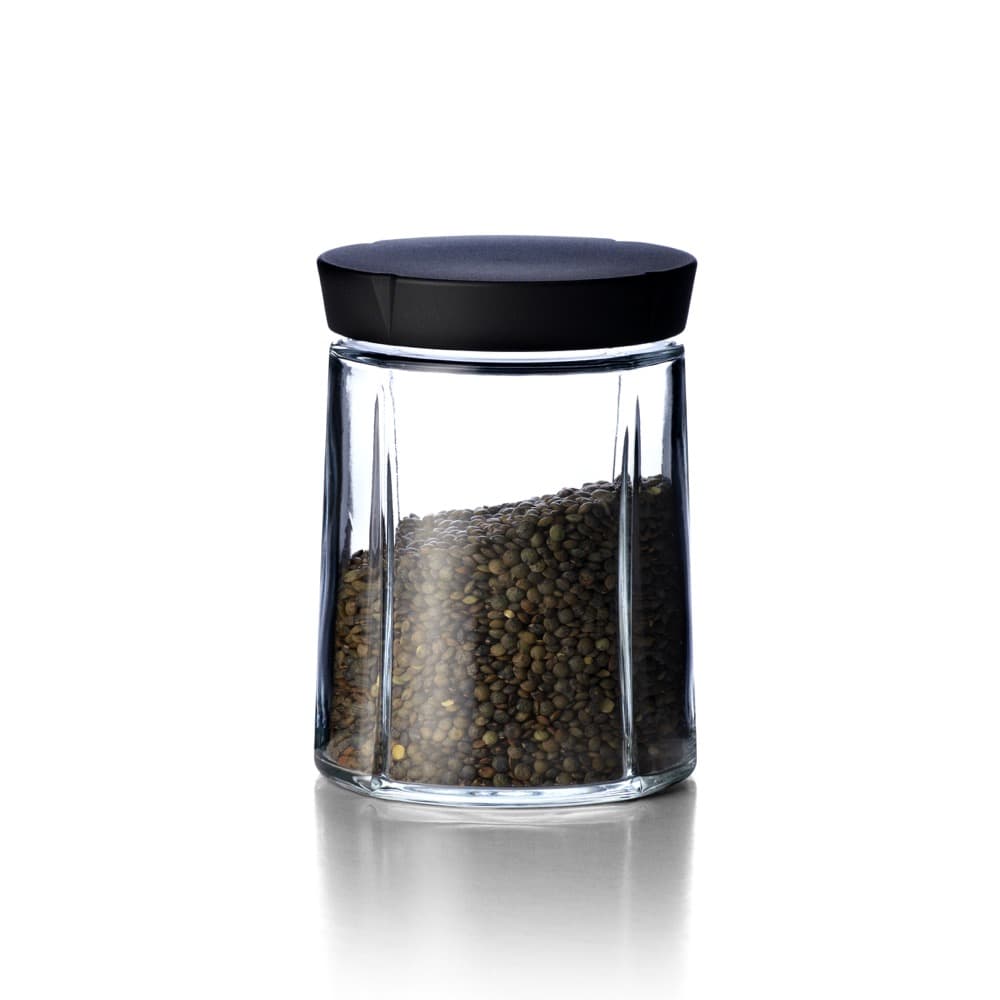 Grand Cru Storage Jar, Black LId, 25.4 oz by Rosendahl - Image 2