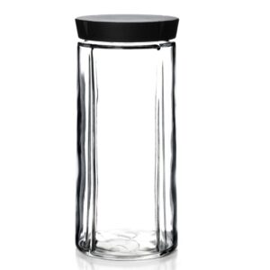 Grand Cru Storage Jar, Black LId, 50.7 oz by Rosendahl