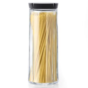 Grand Cru Storage Jar, Black LId, 67.6 oz by Rosendahl