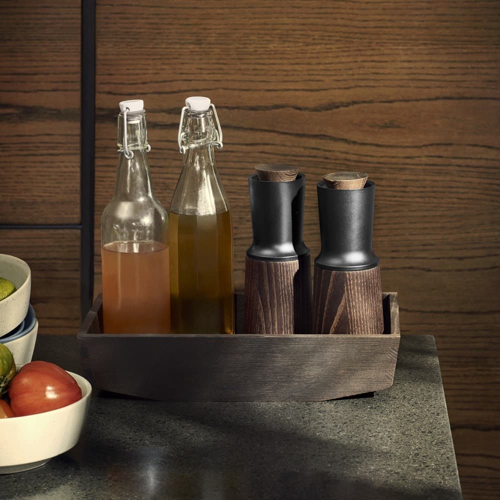 RÅ Condiment Caddy, Thermo Ash, H: 3" W: 12.6" D: 7.3" by Rosendahl - Image 6
