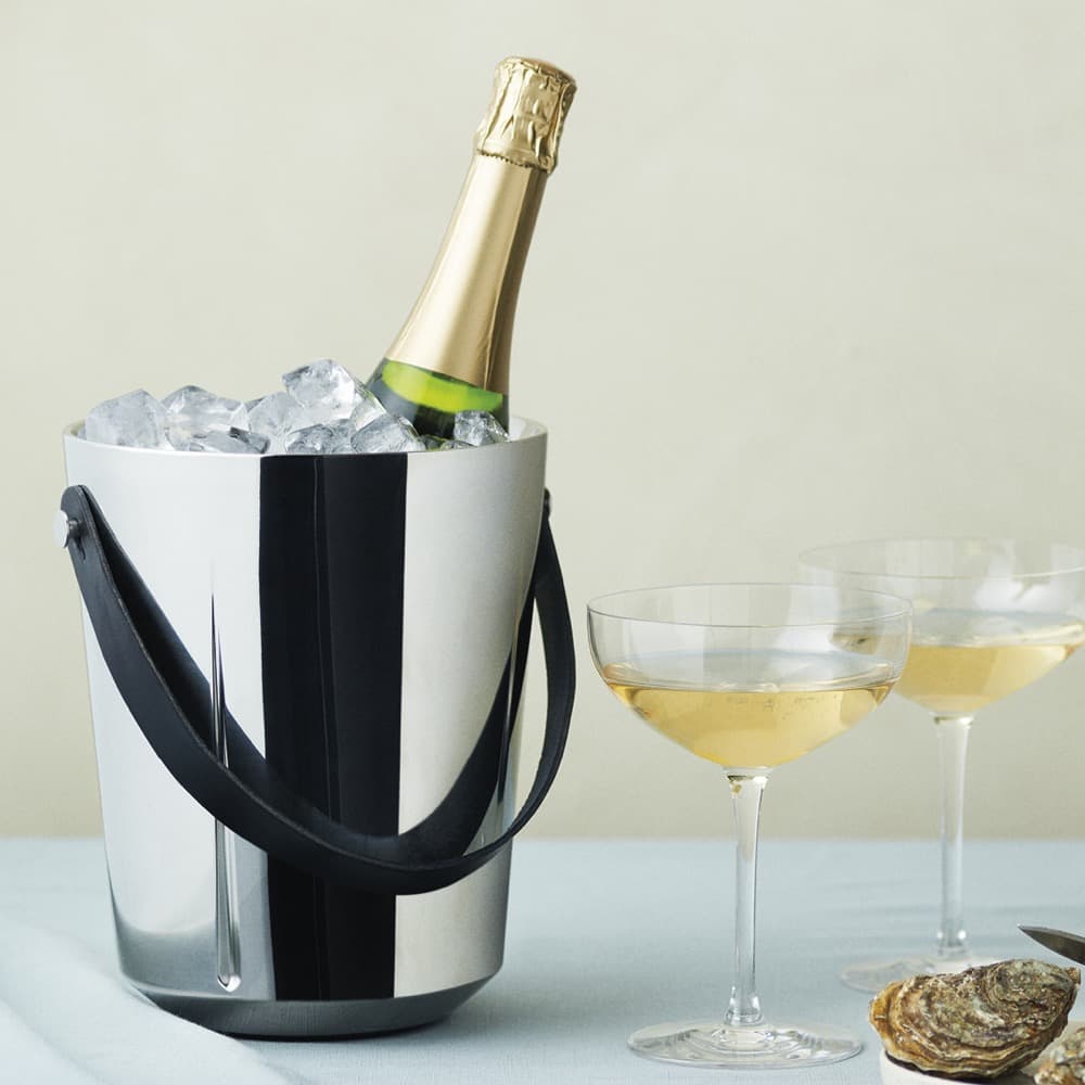 GC Champagne Bucket Steel H: 13" Ø: 7.7" by Rosendahl - Image 5