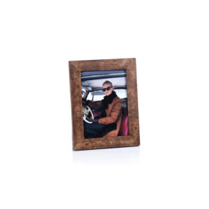 Sabinio Burlwood Photo Frame, 5" x 7" by Zodax