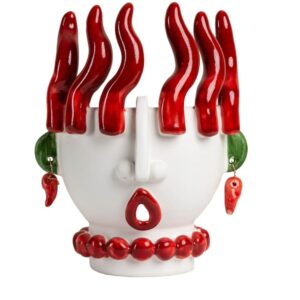 Studio Z Small Head with Peppers Cachepot by Abigails