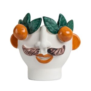 Studio Z Small Head with Mandarins Cachepot by Abigails