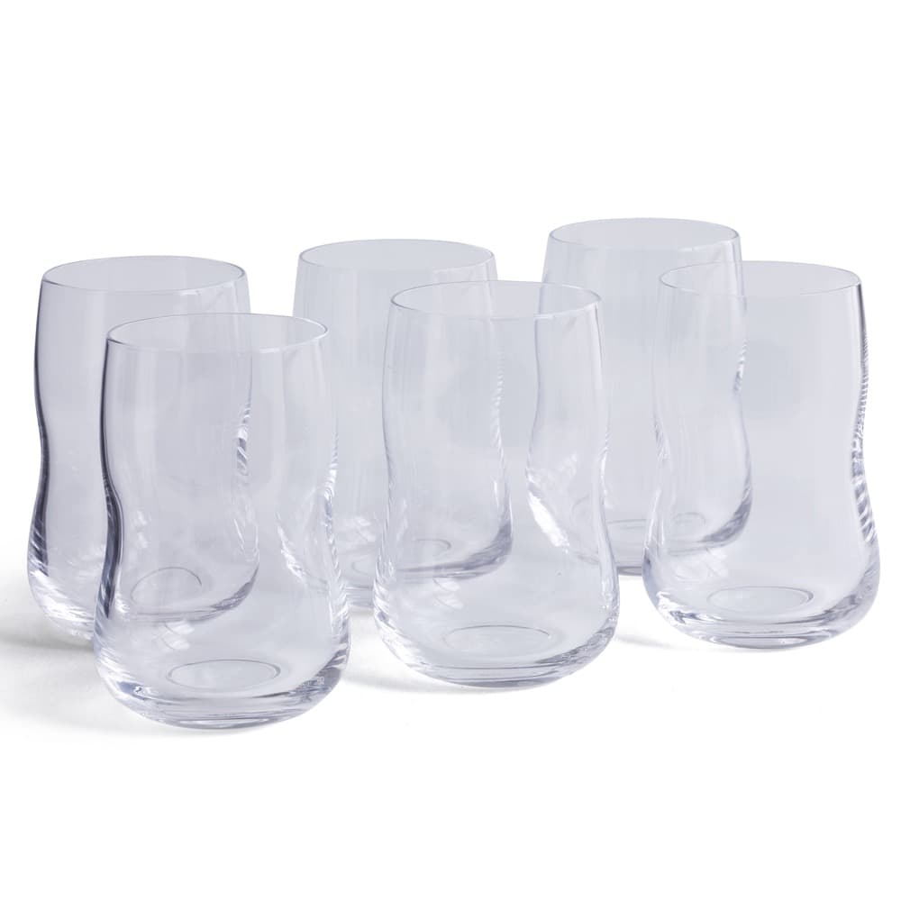 Future Curved Glass Tumblers Set