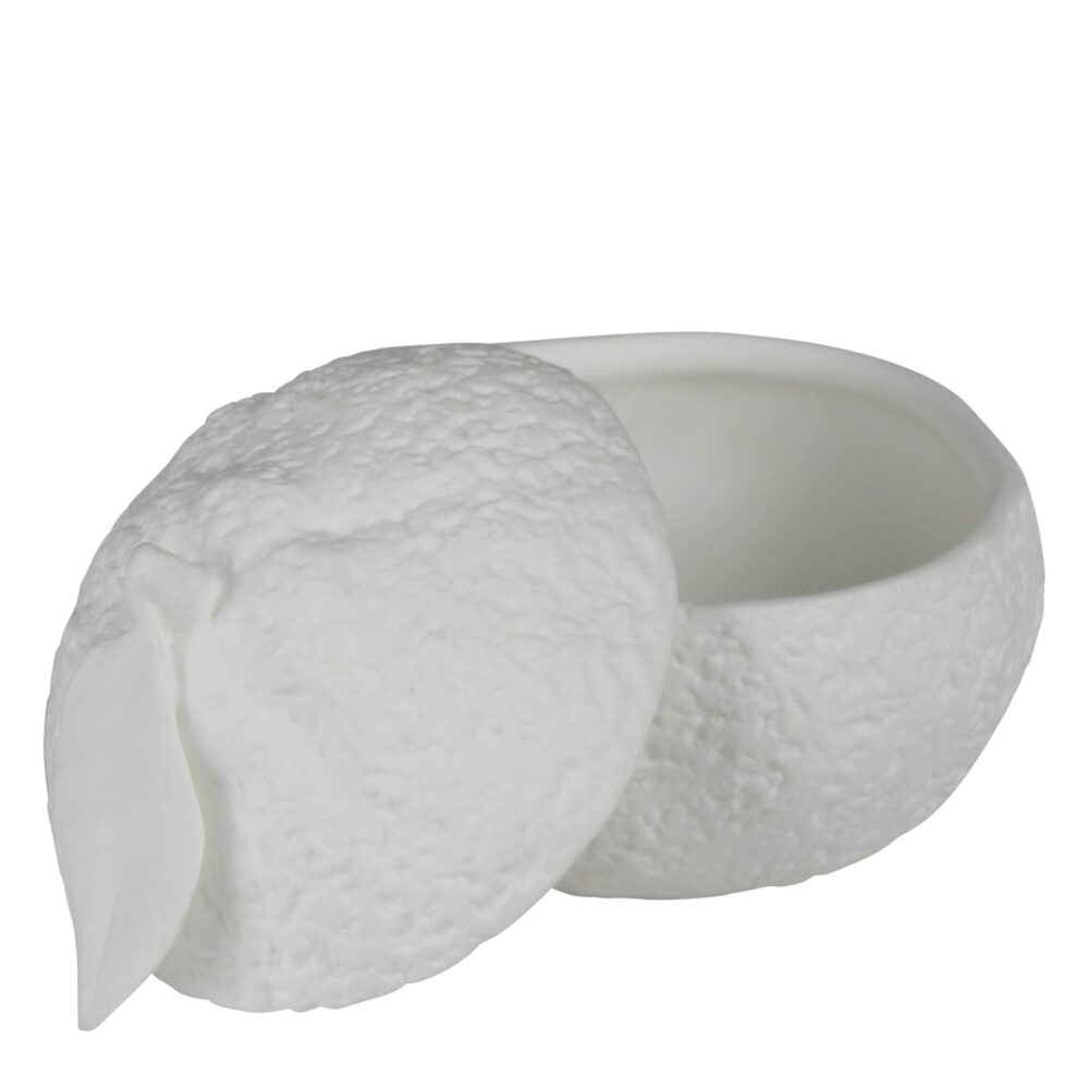 Mandarin Orange Bone China Box by HomArt - Image 2