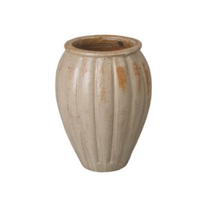 Wave Tropical Sand Ceramic Planter by Emissary