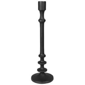Black Metal Candlesticks Available in 3 Sizes by HomArt
