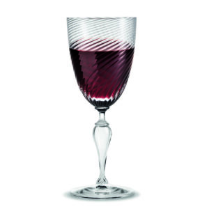 Regina Red Wine Glass Clear H: 7.7" Ø: 3.1" 9.5 oz by Holmegaard