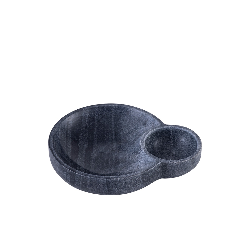 Black Marble Dip Bowl by BIDKhome - Image 3