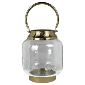 Lantern with Brass Handle by HomArt