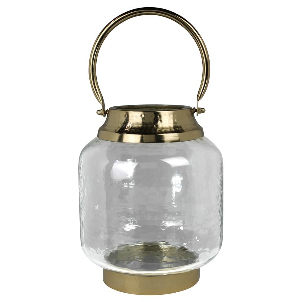 Lantern with Brass Handle by HomArt