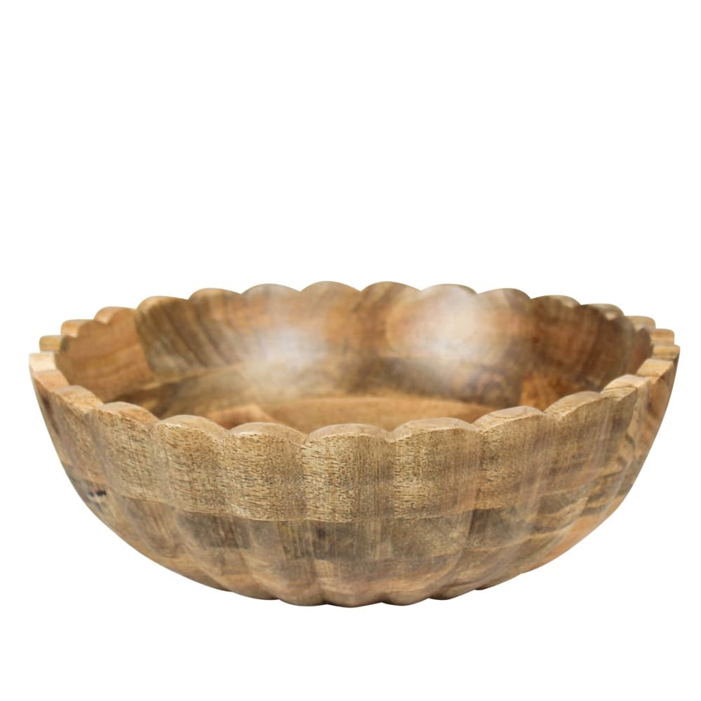Mango Wood Bowl by HomArt