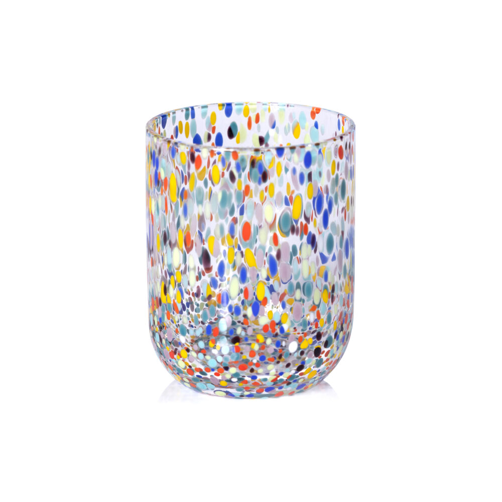 Spritz Confetti Cocktail  Glass Tumblers, Set of 6 by Zodax
