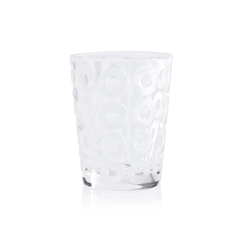 Deauville Glass Vase/Ice Bucket/Cande Holder, Small by Zodax