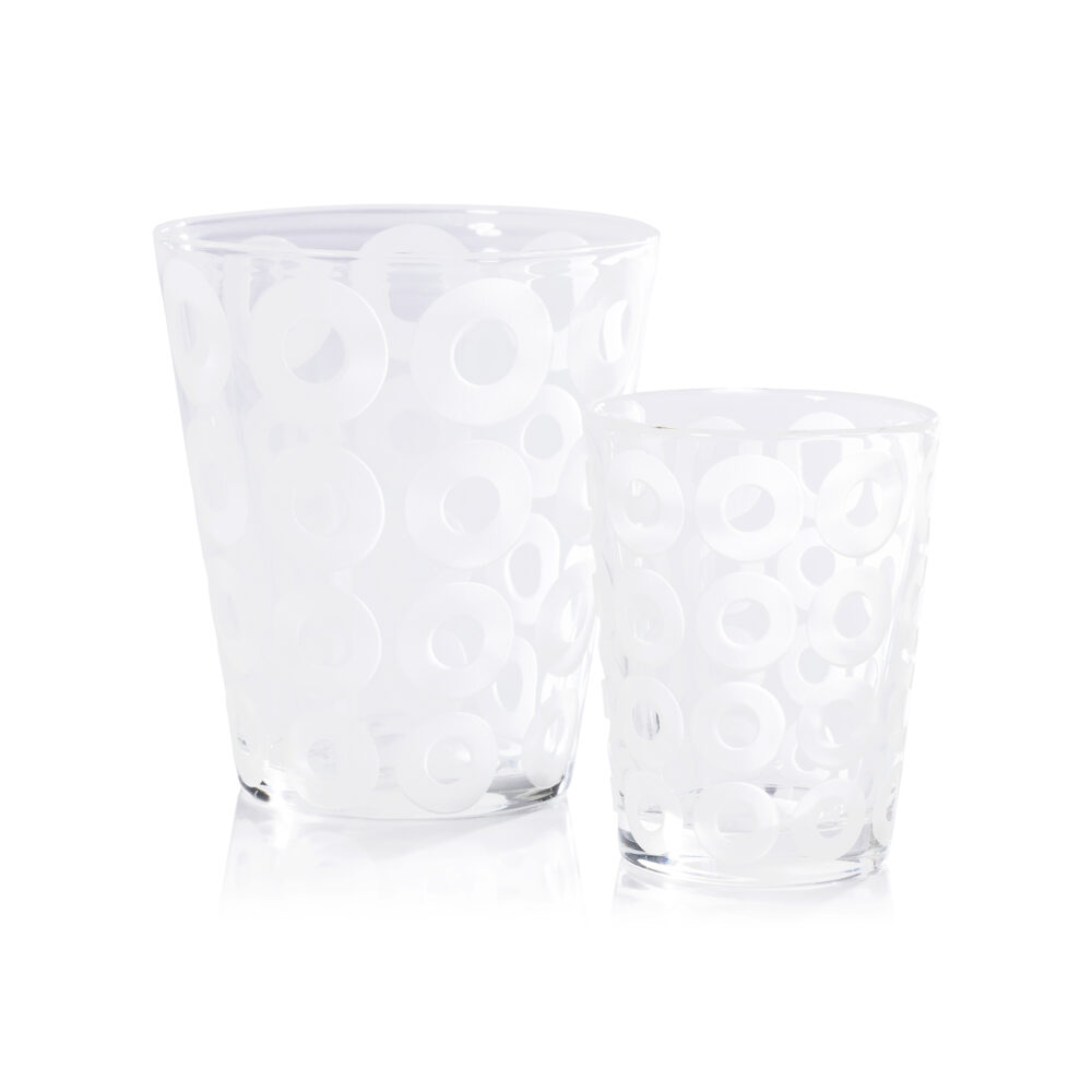 Deauville Glass Vase/Ice Bucket/Cande Holder, Small by Zodax - Image 2
