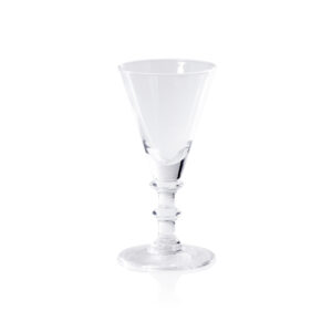 Lorraine 6,Piece Set Vintage Glass Cordial, Clear by Zodax