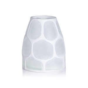 Cape Coral Glass Vase, Dome by Zodax