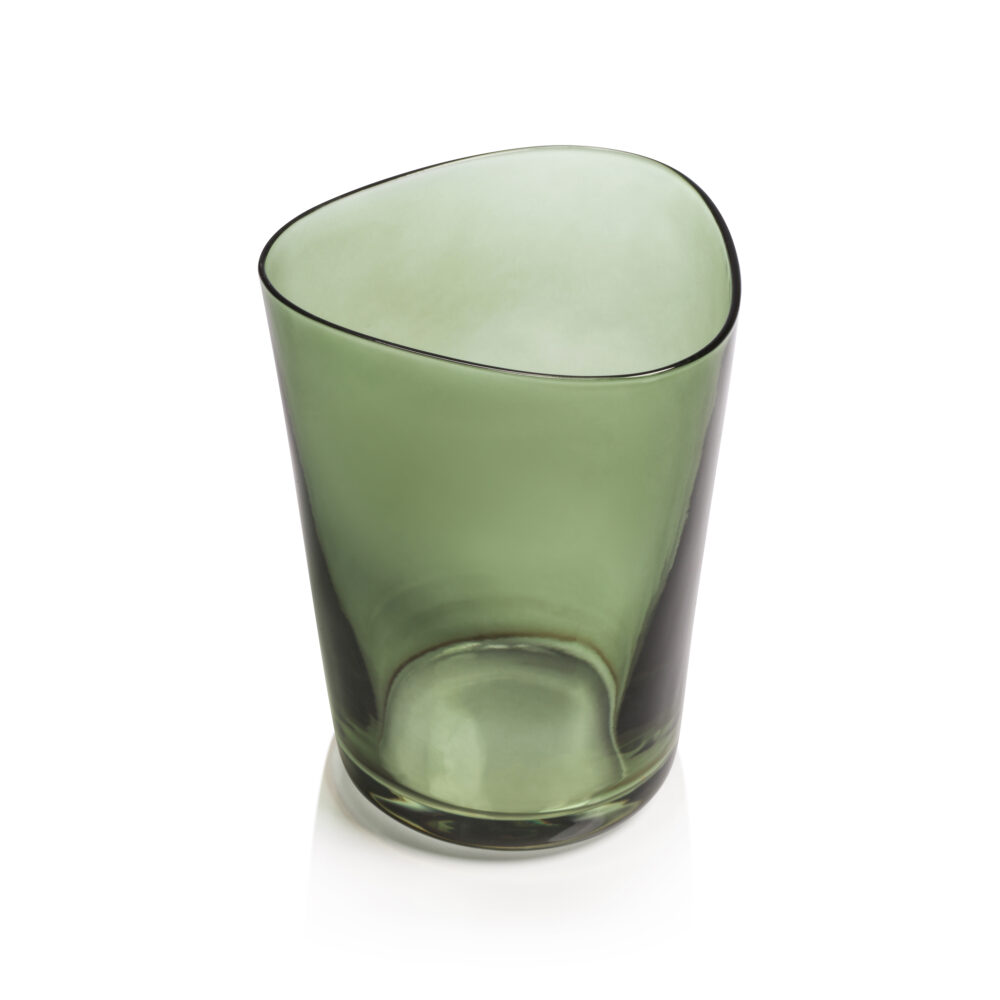 Summer Kampari 6,Piece Set Glass Tumblers, Green by Zodax