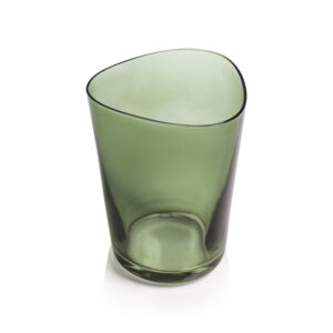 Summer Kampari 6,Piece Set Glass Tumblers, Green by Zodax