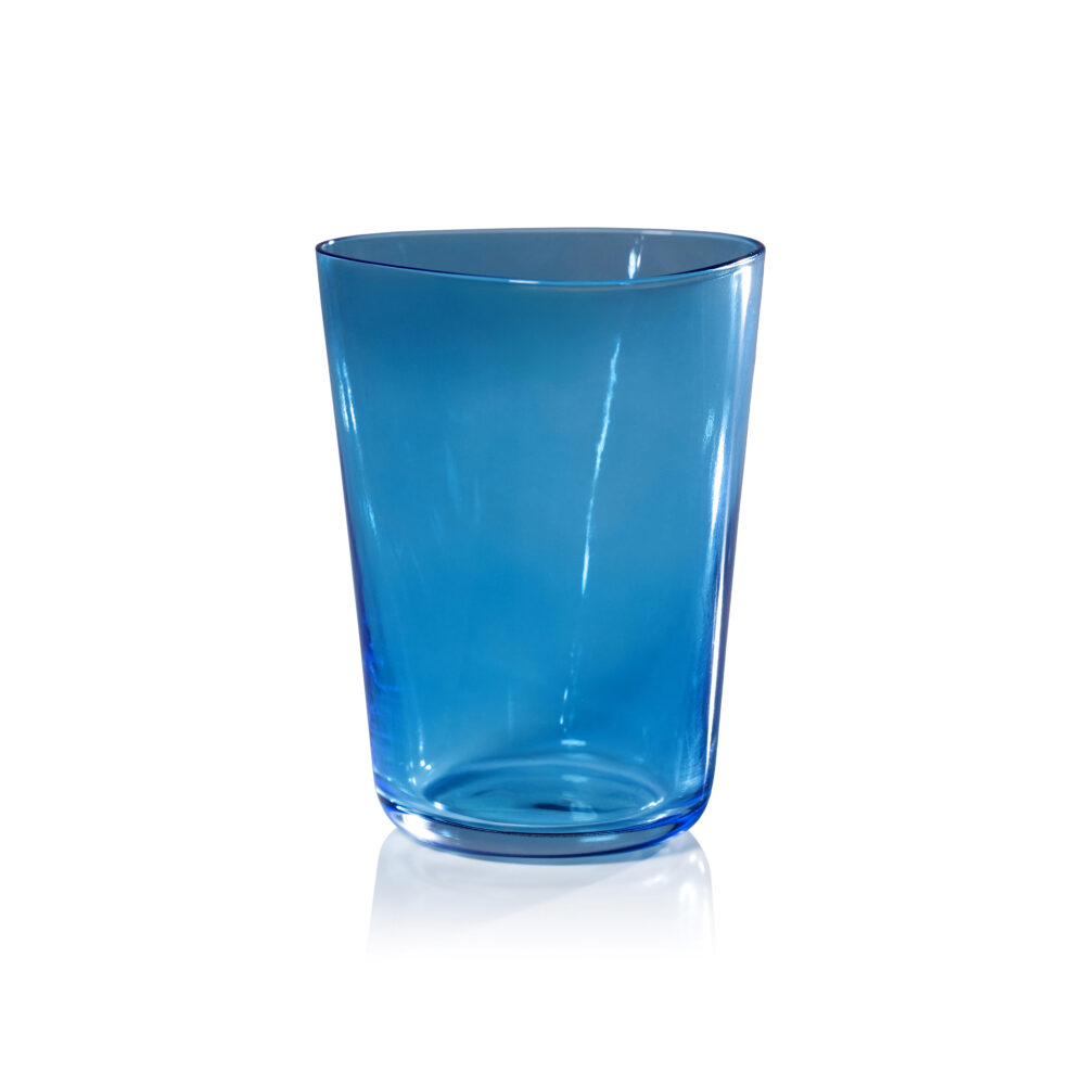 Summer Kampari 6,Piece Set Glass Tumblers, Aqua Blue by Zodax - Image 2