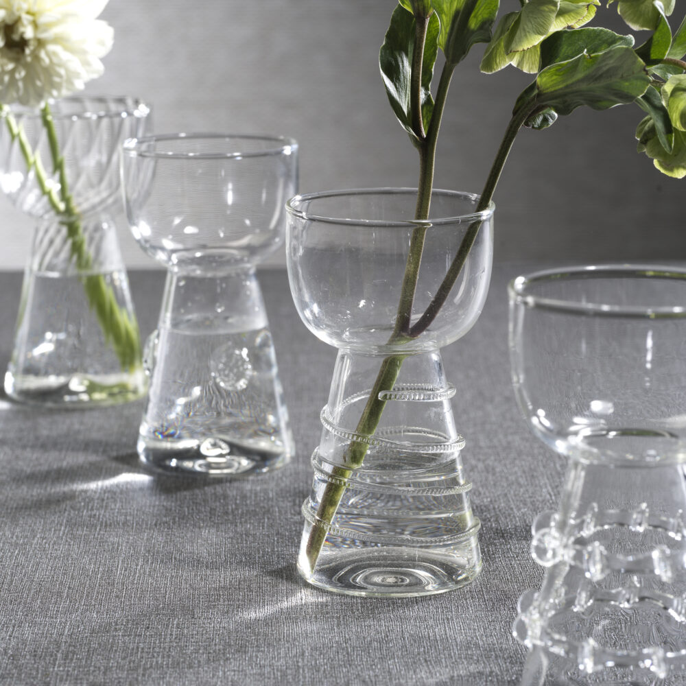 Amélie Assorted Glass Vases, Set of 4 by Zodax - Image 7