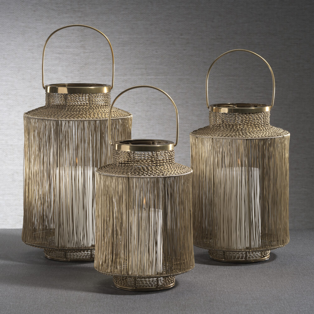 Menorca Decorative Metal Lantern, 16" by Zodax - Image 3