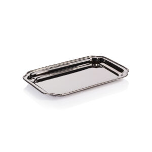 Andrea Polished Brass Tray, Small by Zodax