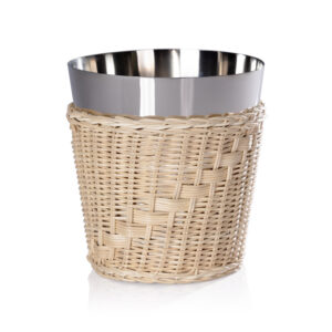 The Palmier Steel Wine Bucket by Zodax