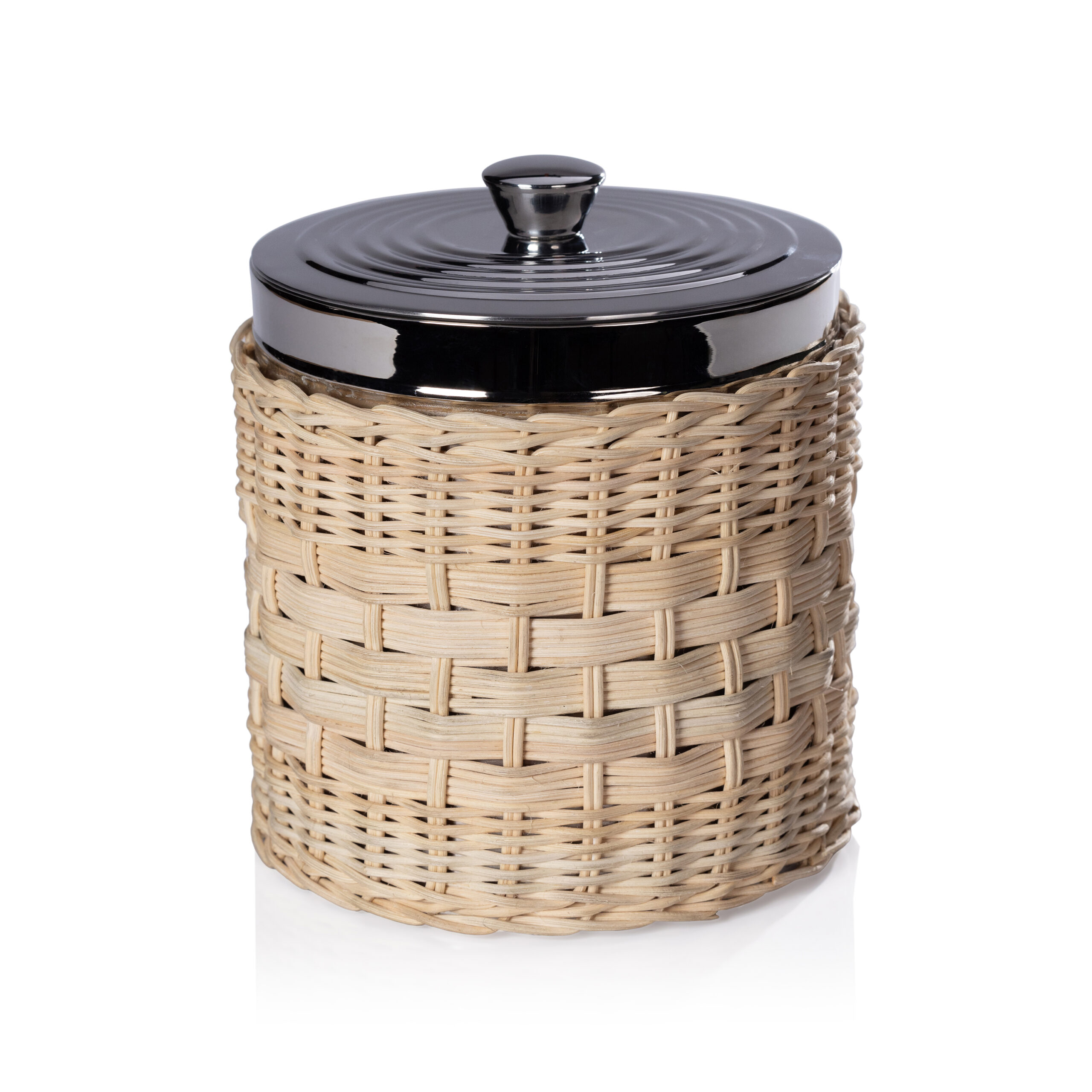 The Palmier Steel Ice Bucket by Zodax