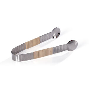 The Palmier Steel Ice Tong by Zodax