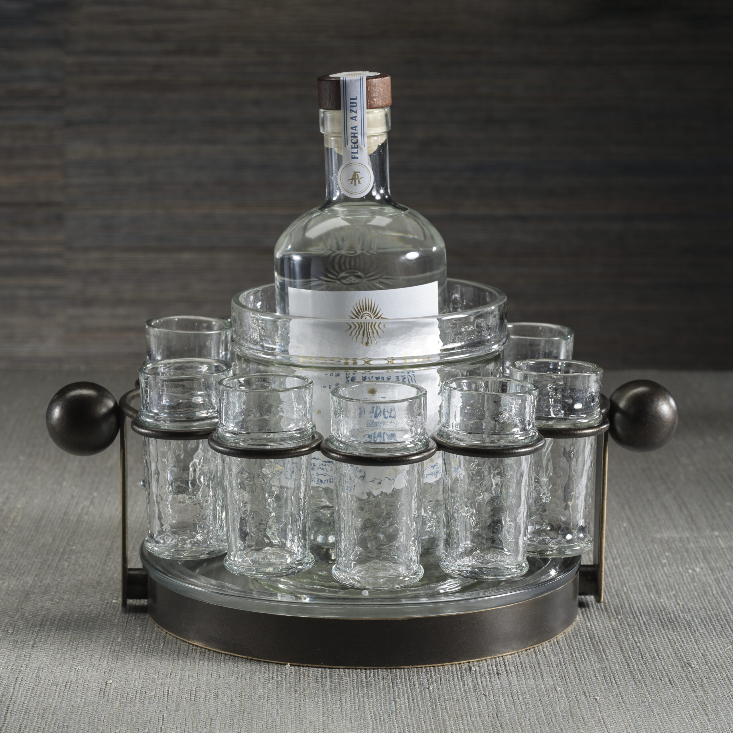 Agave 10,Piece Tequila Shot Set with Ice Bucket by Zodax - Image 5